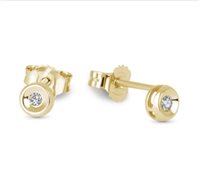 Orecchini Demetra Donna Diana in Oro Diamante 9K.021.004.Y